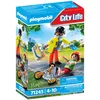 Image de Playmobil City Life 71245 - Secouriste avec blessÃ©
