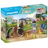 Image de Playmobil Horses of Waterfall 71355 - Zoe &amp Blaze avec parcours d'obstacles