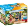 Image de Playmobil Family Fun 71427 - Barbecue Avec Papa Et Enfant