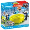 Image de Playmobil Action Heroes 71465 - Pompiers avec coussin de sauvetage