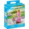 Image de Playmobil My Life 71737 - Dame avec Chihuahua et panier de transport