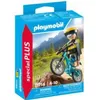 Image de Playmobil Special Plus 71756 - Cycliste avec VTT et souche d'arbre