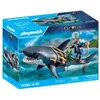 Image de Playmobil Pirates 71793 - Pirate et requin avec mÃ¢choire articulÃ©e