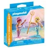 Image de Playmobil Princess Magic 71799 - SirÃ¨ne et triton avec sceptre et trident - Duo Pack