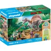 Image de Playmobil Dinos 71820 - Spinosaure, chercheur et vÃ©hicule Ã  grue pivotante