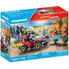 Image de Playmobil Action Heroes 71825 - Pompier avec quad et arbustes enflammÃ©s