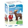 Image de Playmobil Junior 71894 - PÃ¨re NoÃ«l et renne