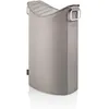 Image de Blomus Frisco Manne Ã  Linge, Panier Ã  Linge, Aluminium / Fibres SynthÃ©tiques, Taupe, H 70 cm, B 45 cm, T 28 cm, 65386