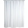 Image de Rideau de douche anti-moisissure couleur unie - 180 x 200 cm - Blanc WENKO
