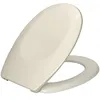 Image de Abattant WC - Thermodur - Bergamo - Fixation acier inox - beige WENKO