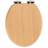 Image de Abattant HÃªtre naturel, MDF, abaissement automatique WENKO