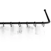Image de Tringle de douche - Pour angle - Adaptable - DiamÃ¨tre 2 cm - Noir WENKO