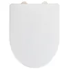 Image de WENKO Abattant WC Exclusif No. 9, abattant WC adaptÃ© Ã  Keramag Icon 4U et Ã  la cÃ©ramique standard, avec frein de chute, Duroplast