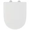 Image de Abattant WC dÃ©clipsable blanc avec frein de chute Exclusive