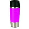 Image de Emsa 513550 Thermos 0,36 Ml Noir, Rose Et Acier Inoxydable
