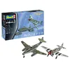 Image de Maquettes Revell Maquettes Avions Set Combat Me262 & P-51b-Revell