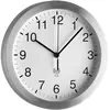 Image de TFA-Dostmann 98.1091.02 Horloge murale et de table Rond Aluminium, Blanc