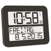 Image de TFA Funk horloge murale 60.4512.01 258 mm x 212 mm x 30 mm noir