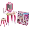 Image de Jouet De BeautÃ© - Klein - Centre De BeautÃ© Barbie Happy Vibes - Complet Avec De Nombreux Accessoires Et Lumiere.