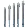 Image de set de forets cÃ©ramiques 5 piÃ¨ces Heller 1/4" (6,3 mm)