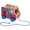Image de HABA Figurine Ã  tirer Camion de pompiers