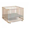 Image de Geuther Parc Lucilee Pliage Vertical 74 X 97 X 70 Cm Cadre Naturel Decor Vert De Eau