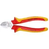 Image de Gedore Pince coupante diagonale VDE avec manchon d'isolation 160 mm - VDE 8314-160 H