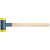Image de Wiha Masse Sans Rebond, Mi-Dur Avec Manche En Hickory, Embout De Massette Rond (02091) 100 Mm