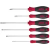 Image de Jeu de 6 tournevis SoftFinish WIHA Fente/Pozidriv - 07153