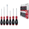 Image de Wiha Jeu de tournevis Ã  fente/ Phillips/ Pozidriv SoftFinish, 6 piÃ¨ces (302 HK6 01) - 26113