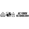 Image de WH26708 - PINCE UNIVERSELLE VDE/GS ISOLÃE 1000V CA PROFESSIONAL ELECTRIC - 180mm - Z01006