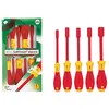 Image de JEU DE TOURNEVIS Ã DOUILLE SIX PANS SOFTFINISHÂ® ELECTRIC, 5 PCS