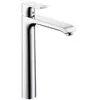 Image de Robinet Mitigeur Lavabo SurelevÃ© METRIS 260 EcoSmart pour vasque libre Hansgrohe - Chrome