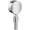 Image de Hansgrohe-Coude de raccordement M 1 2 encastrÃ© pour flexible FIXFIT S ChromÃ© 27506000