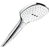 Image de HANSGROHE Douchette Raindance SELECT E 120 EcoSmart 3 jets-Blanc/Chrome 26521400