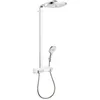 Image de HANSGROHE-Showerpipe Raindance Select ShowerTablet E 300 3jets - Blanc/Chrome
