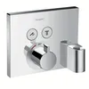 Image de Set de finition pour mitigeur thermostatique ShowerSelect E encastrÃ©, fixfit et porter intÃ©grÃ©s