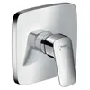 Image de Set de finition LOGIS pour mitigeur douche encastrÃ© chromÃ© Hansgrohe
