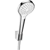 Image de Set de douche S 1,25m/Croma Select S 110 Vario blanc/chromÃ©