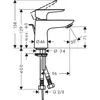 Image de Robinet Mitigeur lavabo TALIS E 80 CoolStart ChromÃ© Hansgrohe