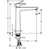 Image de Hansgrohe - Mitigeur lavabo sans vidage chromÃ© 5L/min Ã  3bars - Talis E
