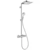 Image de HANSGROHE Colonne de douche Crometta E 240 carrÃ©e 1jet chrome