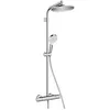 Image de Hansgrohe colonne de douche avec robinet mitigeur thermostatique showerpipe crometta s 240 varia