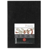 Image de Carnet à dessin souple couverture noire 140 g/m² A5 14.8 x 21 cm