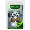 Image de Carromco Balles de babyfoot 2 x noir/blanc / 2 x blanc / 2 x liÃ¨ge
