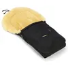 Image de Kaiser - 6534125 - Nids D'ange Pour Poussette - Sac De Couchage En Peau D'agneau - Nature Noir