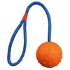 Image de Balle Avec Corde, Caoutchouc Naturel - Ã 6 Cm/30 Cm
