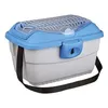 Image de Trixie Box De Transport Mini-Capri 40 Ã 22 Ã 30 Cm Gris Clair/Bleu Pour Rongeurs