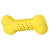 Image de Trixie Os RafraÃ®chissant En Caoutchouc Naturel - 11 Cm - Jaune, Bleu Ou Rouge - Pour Chien