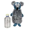 Image de Rat Avec Bouteille, Peluche/Tissu, 21 Cm - 35794